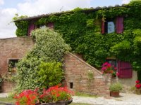 Romantische Toscaanse tuin